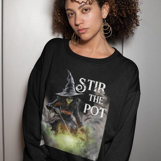 T-shirt La sorcière d'Halloween en Inde