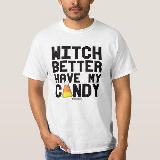 T-shirt La sorcière meilleure prennent ma sucrerie