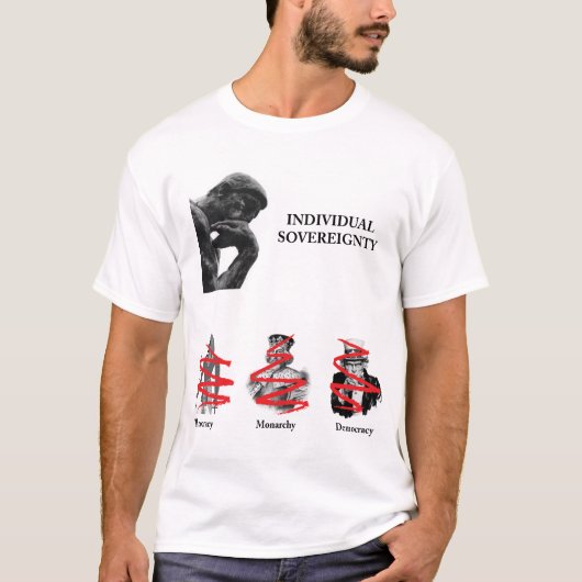 T-shirt La souveraineté individuelle (Devant)