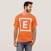 T-shirt La spirale d'Evlear des hommes teignent en nouant (Devant entier)