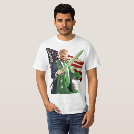 T-shirt La St. Paddy de Trump (Devant entier)