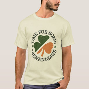 T-shirt La St. Patrick's Time pour quelques clover Farces