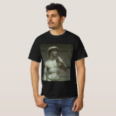 T-shirt La statue de David de Michel-Ange (Devant entier)