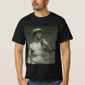 T-shirt La statue de David de Michel-Ange (Devant)
