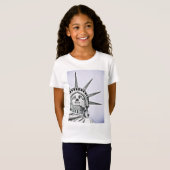 T-Shirt La statue de la liberté (Devant entier)