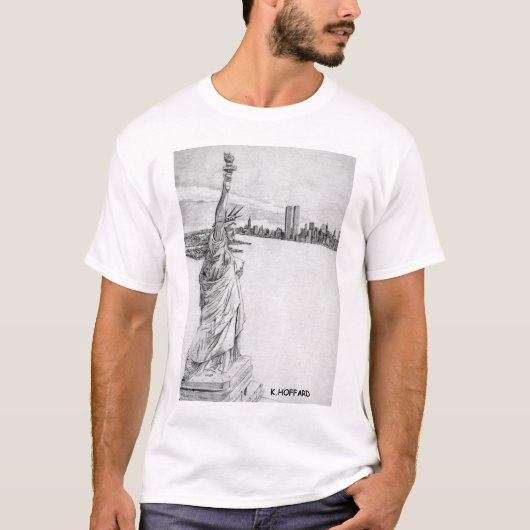T-shirt La statue de la liberté (Devant)