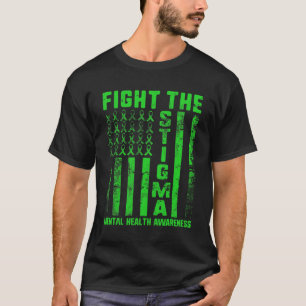 T-shirt La stigmatisation Sensibilisation à la santé menta