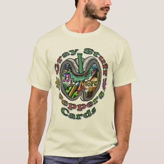 T-shirt La substance grise poivre des tee - shirts (Devant)