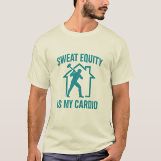 T-shirt La sueur est ma prime de cardio