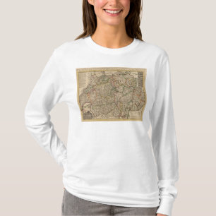 T-shirt La Suisse a gravé la carte