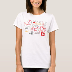 T-shirt La Suisse jour national 1er août suisse