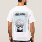 T-shirt "La suprématie de Satoru" "les gojo vibes seulemen (Dos)