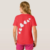 T-shirt La Sweatshirt de Saint Valentin pour enfants (Dos entier)