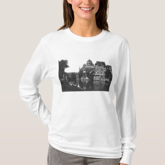 T-shirt La synagogue à Nuremberg, c.1910 (Devant)