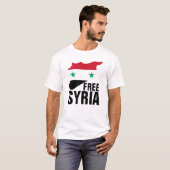 T-shirt La Syrie libre (Devant entier)