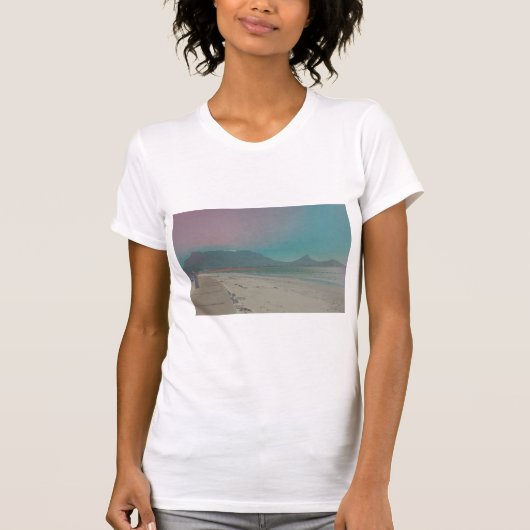 T-shirt La Table Mountain Cape Town (Devant)