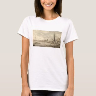 T-shirt La Tamise regardant vers Westminster de Y proche
