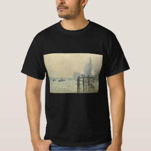 T-shirt La Tamise sous Westminster par Claude Monet