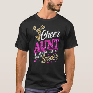 T-shirt La Tante La Plus Grande Empreinte de léopard De Ve