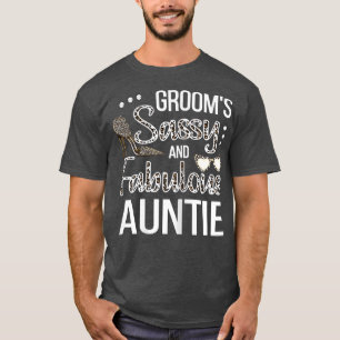 T-shirt La Tante Sassy Des Femmes De La Salle De Douche Ta