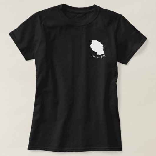 T-shirt La Tanzanie (Design devant)
