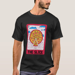 T-shirt La tarot de pizza Slice Nourriture italienne Hallo