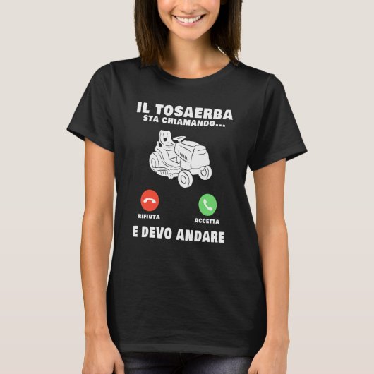 T-shirt La Taupe De Pelouse Appelle Gardener (Devant)