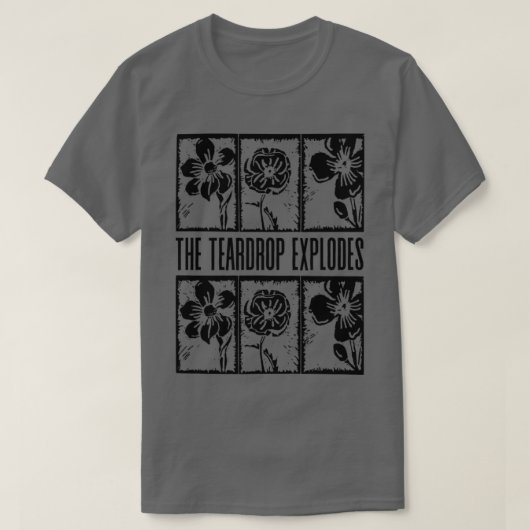 T-shirt La Teardrop explose dans les années 80 Musique nou (Design devant)