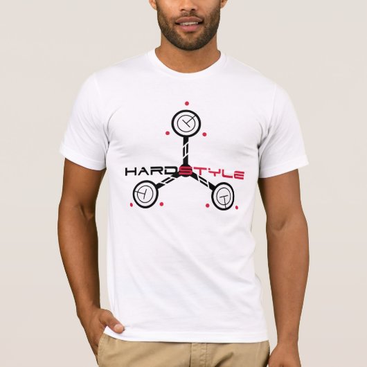 T-shirt La technologie de Hardstyle éditent (Devant)