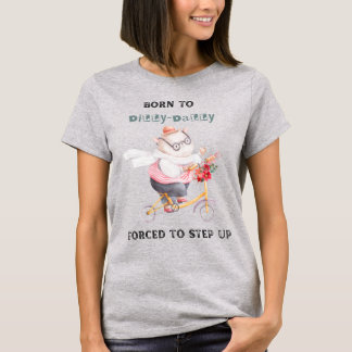 T-shirt La Tee - shirt de la femme occupée