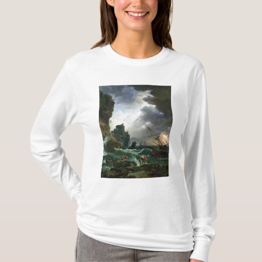 T-shirt La tempête, 1777 (Devant)