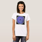 T-shirt La tempête de l'hexagone de Saturne (Devant entier)