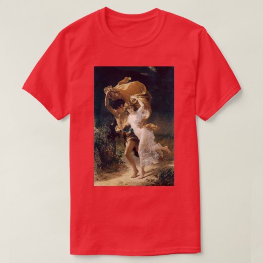 T-shirt La tempête par Pierre Auguste Cot Art Renaissance (Design devant)