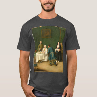 T-shirt La tentation 1746 par Pietro Longhi Pietro Falca