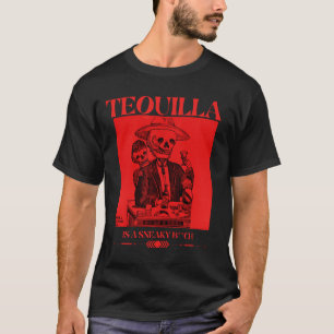T-shirt La tequila de la fête nationale de Tequilla est un