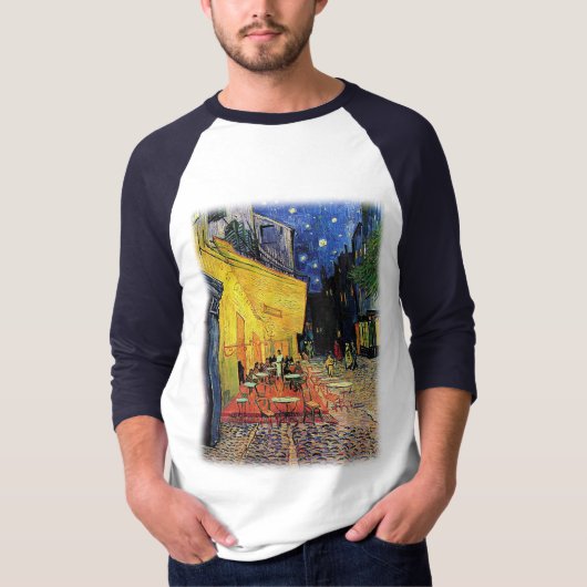 T-shirt La terrasse du café sur la place du forum, Arles,  (Devant)