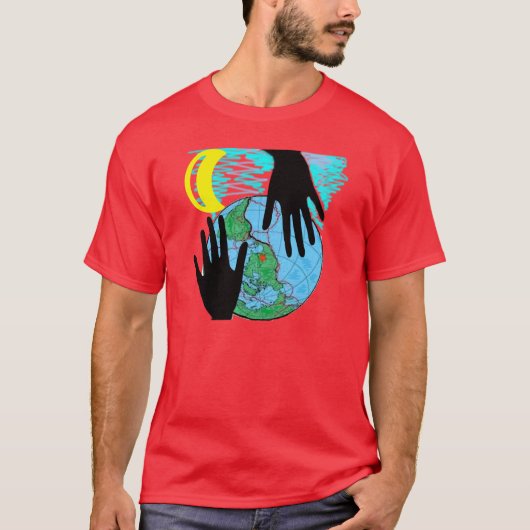 T-shirt La terre (Devant)