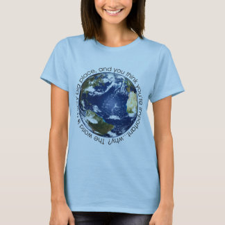 T-shirt La terre