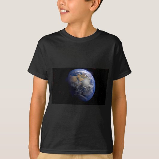 T-shirt La Terre Bleue De L'Espace Inspiration (Devant)