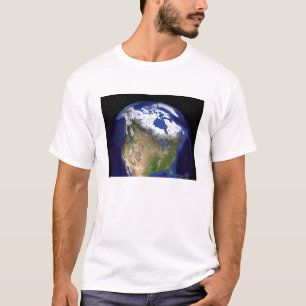 T-shirt La terre de marbre bleue 5 de prochaine générati