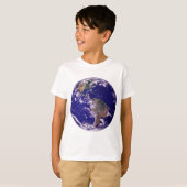 T-shirt La terre de planète (Devant entier)