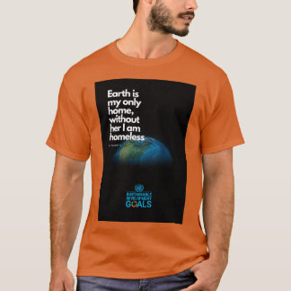T-shirt La Terre est ma maison