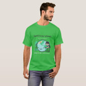T-shirt La Terre est notre planète (Devant entier)