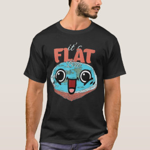T-shirt La Terre est plate C'est plat Bro Ice Wall Eart pl