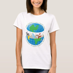 T-shirt La terre est toujours un grand marbre bleu