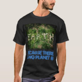 T-shirt La terre et changement climatique (Devant)