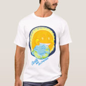 T-shirt La Terre et son compagnon (Devant)