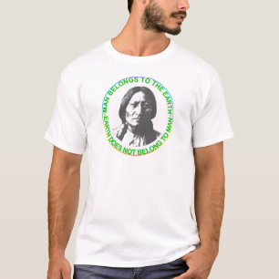 T-shirt La terre n'appartient pas à l'homme