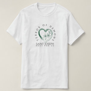 T-shirt La terreur des démons de saint Joseph