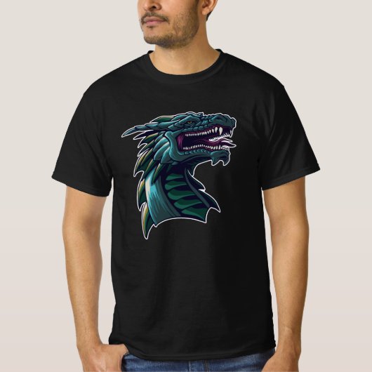 T-shirt La Tête de Dragon (Devant)